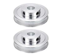 QUARKZMAN 2 Pezzi GT-2 Puleggia Ruota Sincrona 80 Denti Foro 12mm Compatibile Con Cinghia Larghezza 6mm Puleggia Dentata In Lega Di Alluminio Per Stampante 3D CNC Machine