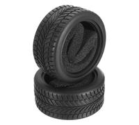 QUARKZMAN 2 Pezzi RC 1/10 Pneumatici Per Auto Da Strada, Gomma Super Morbida Gomme Da Corsa Per Drift Con Inserti In Schiuma Per Cerchioni RC 1:10 HPS TT01 Touring Drift Car Upgrades