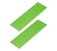 QUARKZMAN 2 Pezzi Rivestimento Manico Coltello 6" x 2" x 0.06" Fogli Distanziali G10 Materiale Per Manici Coltello Forniture Per Realizzare Lastre Strumento, Verde Erba