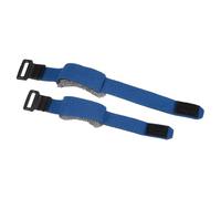 QUARKZMAN 2 Pezzi Smorzatore Corde Chitarra 7"/7.8" Regolabile Fascia Copri Corde Smorzatore Bass Per Accessori Strumenti Musicali Bass Elettrico Blu