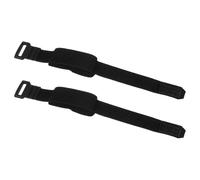 QUARKZMAN 2 Pezzi Smorzatore Corde Chitarra 7.8" Fascia Regolabile Smorzatore Corde Basso Per Accessori Strumenti Musicali Basso Elettrico Nero