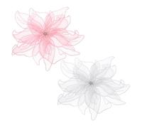 QUARKZMAN 2 Pezzi Spilla Grande Fiore In Tessuto Di Satin Per Donne Eleganti Spille Floreali In Organza Per Abiti Da Matrimonio Ballo Festa Cappello Accessori Bianco Rosa