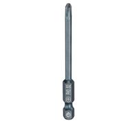 QUARKZMAN #2 Punta Cacciavite Phillips PH2 1/4" Gambo Esagonale 3" (75mm) Lunga 0.16" Punta Magnetica a Croce Acciaio S2 Industriale per Cacciavite per Utensili Elettrici, Blu