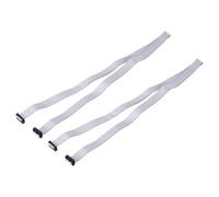 QUARKZMAN 2 Pz Cavo a Nastro Piatto Idc, Passo 2,54mm Larghezza 20mm Lunghezza 100cm 16 Pin Fc a Fc Cavo a Nastro Piatto Flessibile Connettore Ponticello per PC, Display a LED