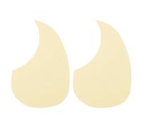 QUARKZMAN 2 Pz Custodia Per Chitarra Acustica Custodia Per Chitarra Adesiva Adatta A Chitarra Acustica-Elettrica Da 38" Mano Destra Parti Per Chitarra 96x158mm Forma A Goccia Trasparente