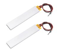 QUARKZMAN 2 Pz Elemento riscaldante PTC, Piastra riscaldante PTC AC DC 110V Involucro alluminio Ceramica Piastra riscaldante in film poliimmide 18W-400W 230°C Ceramica termostatica
