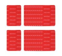 QUARKZMAN 20 Pcs Cuscinetti Adesivi Doppia Faccia 2.4 x 3.07 Inch Cuscinetti Adesivi Per Dash Cam Nastro Schiuma Montaggio Autoadesivo Quadrato Impermeabile E Resistente Al Calore