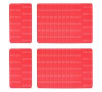 QUARKZMAN 20 Pcs Cuscinetti Adesivi Doppia Faccia 3.31 x 2.09 Pollici Cuscinetti Autoadesivi Per Dash Cam Nastro Schiuma Montaggio Quadrato Impermeabile E Resistente Al Calore