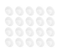 QUARKZMAN 20 Pcs Ingranaggi In Plastica 30 Denti Modello Ingranaggio Motore 30162A Ingranaggio Di Riduzione Per Modello Auto RC Robot Fai Da Te (Bianco, Modulo 0.5)