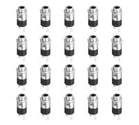 QUARKZMAN 20 Pcs Presa Audio Stereo TRS Verticale 3,5mm A 3 Punti Con Dado Esagonale Per Cuffie Radio PCB Pannelli Lettori CD