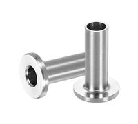 QUARKZMAN 20 Pezzi 316 Protettori in Acciaio Inossidabile, Kit Hardware per Ringhiere a Cavo 3/8" per Posti in Legno o Composito Fai Da Te Balaustra, Argento