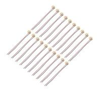 QUARKZMAN 20 Pezzi Dischi Piezoelettrici 10mm Microfoni A Contatto Trasduttori Acustici Trigger Buzzer Chitarra Batteria