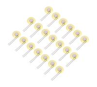 QUARKZMAN 20 Pezzi Dischi Piezoelettrici 50mm Microfoni A Trasduttore Acustico Trigger Cicalino Tamburo Chitarra
