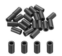 QUARKZMAN 20 Pezzi Nucleo In Ferrite Toroidale, 5mm OD x 3 Mm ID x 10mm H Anelli Di Ferrite Per Soppressione Segnale Magnete Forte Rotondo Per Ridurre La Perdita Di Segnale Per RFI EMI