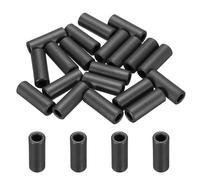 QUARKZMAN 20 Pezzi Nucleo In Ferrite Toroidale, 9 Mm OD X 5 Mm ID X 24.5 H Anelli Di Ferrite Per Soppressione Segnale Per Ridurre La Perdita Di Segnale Per RFI EMI RF HF Fili, Nero