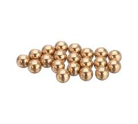 QUARKZMAN 20 Pz 5.5 mm Sfere di Cuscinetti in Ottone H62 G100 di Precisione per Sfere Industriali, Macchinari, Automobilistici e Fai da Te