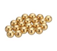 QUARKZMAN 20 Pz 8 mm Sfere di Cuscinetti Ottone H62 G100 per Sfere Industriali, Macchinari, Automobilistici e Fai da Te