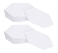 QUARKZMAN 200 Pz Esagoni per Paper Piecing da Quilting Forniture | Modelli per English Paper Piecing da 1 pollice, Fondazioni per Patchwork, per Quilting Cucito DIY Artigianato