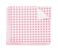 QUARKZMAN 200pz Fogli Carta Alimentare Carta Cerata Quadrato Scacchi 22x22cm Carta Imballaggio Alimenti Secchi Assorbente Olio per Carta Forno Sandwich Cestini Picnic Hamburger Cucina, Rosa