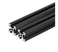 QUARKZMAN 2020 T Slot Estrusione in Alluminio 250mm(9.8 Pollici) Nero Standard Europeo Guida Lineare Anodizzata per Stampante 3D Macchina Incisione Laser 2pz