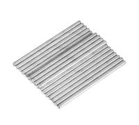 QUARKZMAN 20Pcs 3 MmX60Mm Alberi Giocattolo Asta Rotonda Assi Albero Di Trasmissione Per DIY RC Auto Camion Barca Elicottero Modello Parti, Argento