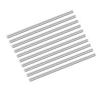 QUARKZMAN 20Pcs Aste Inossidabile 304 Barre Metalliche, 3.5mm x 77mm Albero Solido Tondo Barra Tornio Scorta Per Modellismo Aerei Auto Navi DIY Lavorazione Metalli