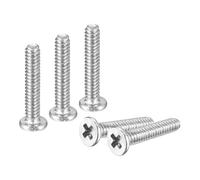 QUARKZMAN 20pz M1.6-0.35 x 8mm Viti Testa Piana a Croce Viti a Macchina