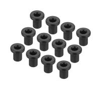 QUARKZMAN 20pz Occhielli in Gomma Diametro Montaggio 5mm ID 3mm H 8,5mm Guarnizioni Nere Protezione Passacavi in Gomma per Cavi Tubi