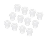 QUARKZMAN 20pz Occhielli in Gomma Diametro Montaggio 8mm ID 4,5mm H 10mm Guarnizioni Trasparenti Protezione Passacavi in Gomma per Cavi Tubi