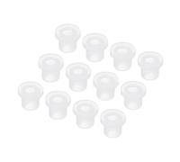 QUARKZMAN 20pz Occhielli in Gomma Diametro Montaggio 9mm ID 5mm H 11mm Guarnizioni Trasparenti Protezione Passacavi in Gomma per Cavi Tubi