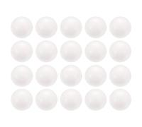 QUARKZMAN 20pz Sfere di Cuscinetto in Plastica Pom da 20mm, Sfere per Cuscinetti in Plastica Solida, Sfere Pom di Precisione