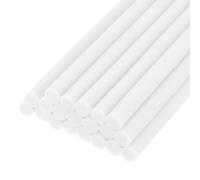 QUARKZMAN 20pz Stick Colla a Caldo per Pistola Colla a Caldo 11mm x 100mm/0,43" x 4" Mini Bastoni di Colla a Caldo Adesiva Crema