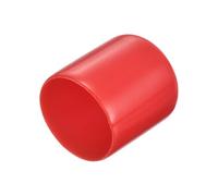 QUARKZMAN 20pz Tappi Terminali in Gomma 25mm ID Copertura Tappo Bullone Tubo Rotondo Protettori Filettati Rosso