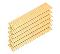 QUARKZMAN 2400pz Specchio Adesivo Mosaico Piastrelle, 5 x 5 mm Mini Quadrato Acrilico Piastrelle Palla Discoteca Adesivo per Creare Decorazioni Artigianali Piastrelle, Oro