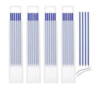 QUARKZMAN 24pz Matite per Falegname Mine Ricambio per Matite Carpentiere 2,8 mm Mine Matite Solide Fori Profondi Matite Costruzione per Lavorazione del Legno, Blu