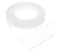 QUARKZMAN 25.4mm Guaina Termorestringente Impermeabile, 3:1 Doppia Parete Con Adesivo Marino Guaina Termorestringente Industriale Per Avvolgimento Cavi 41ft 1 Pollice, Trasparente-12.5m