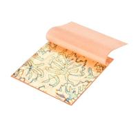 QUARKZMAN 25 Fogli d'oro 14cm x 14cm Fogli di Lamina d'oro Finta Variegata Libretto con Motivo per Artigianato, Cornici, Unghie E Decorazioni Artistiche Fai da Te, Foglie d'oro