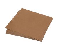 QUARKZMAN 25 Fogli Origami Carta Doppio Lato Marrone Chiaro 6x6" Quadrato Foglio per Arte Artigianato Progetto Principianti Regali Decorazione