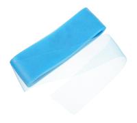 QUARKZMAN 25 Iarde 3" Larga Treccia Crine Cavallo Poliestere, 1 Rotoli Treccia Rigida Crine Cavallo per Cucitura Ossa Poliestere Abito Sposa Ballo Gonna Cappello, Lago Blu