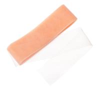 QUARKZMAN 25 Iarde 3" Larga Treccia Crine Cavallo Poliestere, 1 Rotoli Treccia Rigida Crine Cavallo per Cucitura Ossa Poliestere Abito Sposa Ballo Gonna Cappello, Arancia