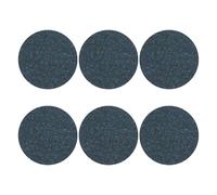 QUARKZMAN 25 Pezzi Disco Levigante 2 Pollici Grana 80 Zirconio Blu | Pastiglie Levigatrici Orbitali e Carta Vetro con Gancio e Anello, per Smerigliatura e Lucidatura di Legno, Metallo, Pietra