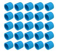 QUARKZMAN 25pz Coperture per Prese RCA Auto in Silicone, Tappi Protettivi per Spina Maschio RCA Video Auto Dvd VCD TV, Blu