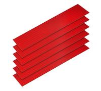QUARKZMAN 2880pz Specchio Adesivo Mosaico Piastrelle, 5 x 5 mm Mini Quadrato Acrilico Piastrelle Palla Discoteca Adesivo per Creare Decorazioni Artigianali Piastrelle, Rosso