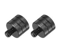 QUARKZMAN 2PCS Adattatore Supporto Microfono, Adattatore Filettatura Femmina M12 a Maschio 1/4 per Montaggio Supporto Microfono su Treppiede Fotocamera
