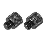 QUARKZMAN 2PCS Adattatore Supporto Microfono Filettatura Femmina 1/4 a Maschio M10 Adattatore Vite per Montaggio Microfono a Treppiede Fotocamera