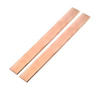 QUARKZMAN 2Pcs Barra Piatta In Rame 8" X 1" Spessore 1/8" Per Sistemi Di Messa A Terra Progetti Architettonici