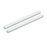 QUARKZMAN 2Pcs Perno Manopola Porta, Barra di Ricambio Maniglia Porta, Parti di Ricambio Maniglia Porta Mandrino Porta da 110 x 7mm, Argento