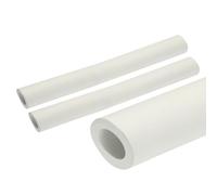 QUARKZMAN 2pz 10" Tubo Isolante per Tubi 18mm ID 30mm OD Tubo in Schiuma per Supporto Maniglia, Bianco