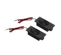 QUARKZMAN 2pz 3 Watt 8 Ohm Singolo Mini Altoparlante Full-Range Altoparlante Portatile Mobile con Connettore a Filo Terminale Interfaccia Separata per Piccoli Progetti Elettronici