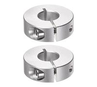 QUARKZMAN 2pz Albero Fascetta 12mm Alesaggio Alluminio Lega Set Vite Spaccati Fascette a Morsetto, 30mm OD, 10mm Larghezza, per Assale Carriola, Gruppi Ingranaggi, Macchine Utensili